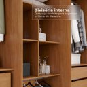 Ver mais imagens de Guarda-Roupa Casal 6 Portas 4 Gavetas com Espelho com Pés Mônaco