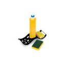 Ver imagem 1 de Porta Detergente Onda Cromado Preto Niquelart