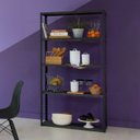 Ver imagem 4 de Estante de Aço 40cm - 6 Prateleiras Cinza 22kg por Prateleira