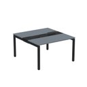 Ver imagem 2 de Estação de Trabalho Mesa Plataforma Escritório Dupla para 2 Pessoas com Caixa de Tomada PDC