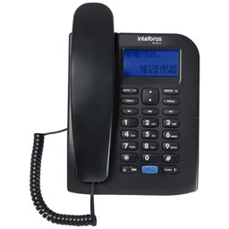 Kit 06 Telefones com Fio Identificador Chamada Tc 60 Id Intelbras - 2