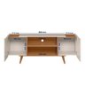 Rack para Tv até "55 River 2 Portas - Colibri - Off White Matte / Frejo - 10