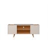 Rack para Tv até "55 River 2 Portas - Colibri - Off White Matte / Frejo - 5