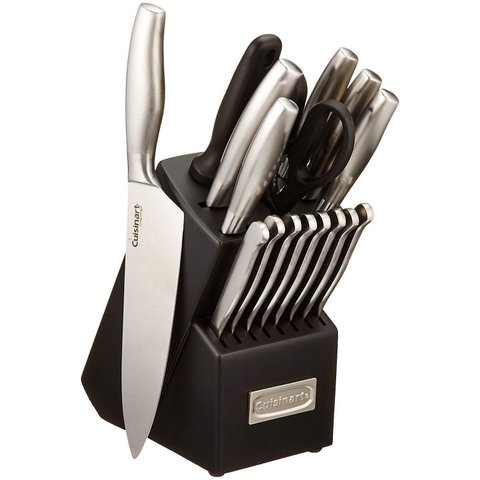 Cuisinart Conjunto de Facas Artiste 17 Peças com Bloco