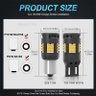 Par Lâmpada 30 Chip Led T20 7440 W21w Wy21w Canbus Canceller Âmbar Distribuído Frc Magazine T20/7440 - 10