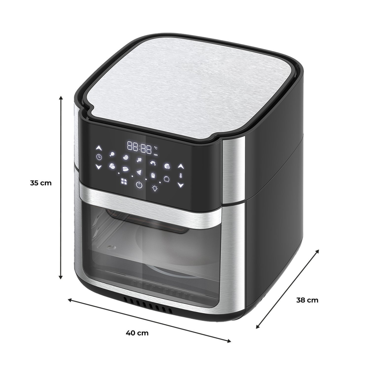 Air Fryer 1412 Oven 12l 110v 1700w Display Digital - 4