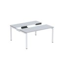 Ver imagem 2 de Estação de Trabalho Mesa Plataforma Escritório Dupla para 2 Pessoas com Caixa de Tomada PDC