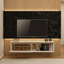 Ver imagem 3 de Rack Berlin Suspenso 130cm para TV 55" Byhouse