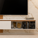 Ver imagem 5 de Rack Berlin Suspenso 130cm para TV 55" Byhouse