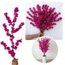 Ver imagem 6 de Kit 8 Hastes de Cerejeira Artificial 125cm Galhos Floridos Realistas