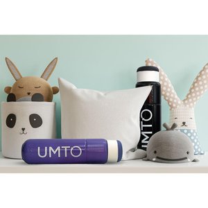 Kit 2 Garrafas Umto Super-resistente 500 Ml Preta e Lilás - Preto
