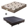 Cama Box Queen + Colchão Mola Ensacada Probel Style Pillow Euro Queen - 1