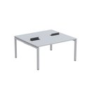 Ver imagem 2 de Estação de Trabalho Mesa Plataforma Escritório Dupla para 2 Pessoas com Caixa de Tomada PDC