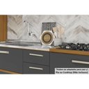 Ver imagem 4 de Kit de Cozinha 2 Peças Burguesa (1 Armário + 1 Balcão) C2p23 Freijo/grafite-nesher