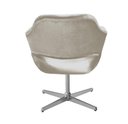 Ver imagem 4 de Poltrona Zara Base Giratória de Metal Cor:Veludo Capuccino 250