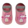 Meia Sapatilha Antiderrapante com Aplique Raposa - P Buba Cor:rosa;tamanho:6 a 12m - 4