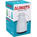 Ver imagem 2 de Garrafa Térmica Branca 1 Litro 25x15x15cm Blanc