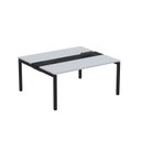 Ver imagem 2 de Estação de Trabalho Mesa Plataforma Escritório Dupla para 2 Pessoas com Caixa de Tomada PDC