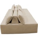 Ver imagem 7 de Sofa Ilha Caribe Modular para Sala de Estar Bouclé:bege Claro