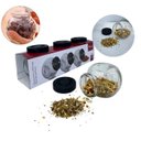 Ver mais imagens de Kit 3 Unidades Porta Condimentos 150ml Preto Cozinha Pratica
