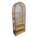 Ver imagem 3 de Estante Modelo Capela em Vime 180x70x30 - Verniz