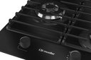 Ver imagem 6 de Fogão Cooktop 5 Bocas Tripla Chama Mcg5bm Grade Dupla Mesa de Vidro Mueller Preto
