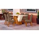Ver imagem 1 de Mesa Epic Com 6 Cadeiras Vita 1,60cm Henn