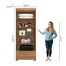 Guarda Roupa 4 Peças 8 Portas 4 Gavetas Smart Plus - 10