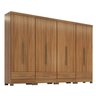 Guarda Roupa 100% MDF  4 Peças 8 Portas 4 Gavetas Smart Plus - 3