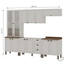 Ver imagem 2 de Cozinha Completa 5PÇS 12PTS 3GAV Americana Branco