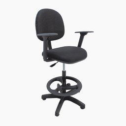 Cadeira Caixa 758 com Braço Tecido Ms System Especial 750575 - 1