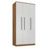Guarda-roupa Solteiro Jade 3 Portas 2 Gavetas Yescasa - 3