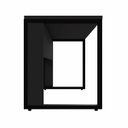 Ver imagem 7 de Mesa Plataforma Individual com Caixa de Tomadas Pés Metal 120cm Industrial Executive Preto