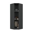 Ver imagem 2 de Guarda-Roupa Casal Modulado 1 Porta Ágata Espresso Móveis