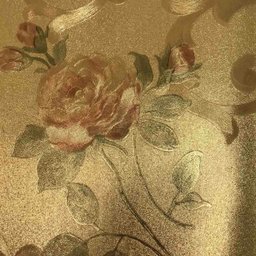 Papel De Parede Floral Flores-italiano-tons Dourado, Verde - 2