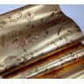 Papel De Parede Floral Flores-italiano-tons Dourado, Verde - 1