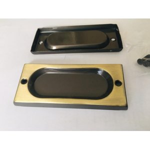 Kit Com 8 Puxador Para Janela/porta De Correr Lo Sobrepor