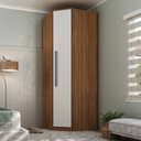 Ver imagem 1 de Guarda-Roupa Casal Modulado 1 Porta Ágata Yescasa