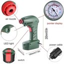 Ver imagem 4 de Compressor de Ar Portátil para Pneu Carro com Calibrador