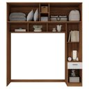 Ver imagem 2 de Guarda-Roupa Casal Jaspe Ponte 4 Portas 1 Gaveta Yescasa