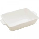 Ver imagem 5 de Kit 6 Refratários 23,5x15x5cm Travessa Porcelana Branca com Alça Funda Lyor Basic