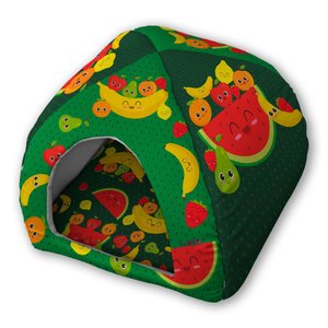 Toquinha Pet Cama Iglu Frutinhas:P