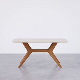 Mesa de Jantar Retangular 6 Lugares 160x80cm Salgueiro CabeCasa MadeiraOriginals - 6 Mesa de Jantar Retangular 6 Lugares 160x80cm Salgueiro CabeCasa MadeiraOriginals - 6