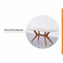 Ver imagem 5 de Mesa de Jantar Retangular 6 Lugares 180x90cm Salgueiro CabeCasa MadeiraOriginals