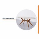 Ver imagem 5 de Mesa de Jantar Oval 8 Lugares 210x100cm Salgueiro CabeCasa MadeiraOriginals