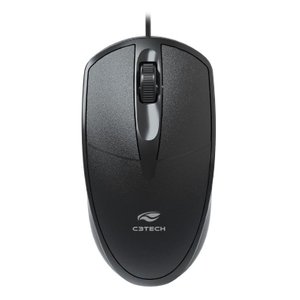 MOUSE USB MS-31BK C3 TECH OPTICO 1000 DPI PRETO