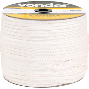 Corda Multifilamento Trançada 4,0mm 3,0kg 360 Metros Branca