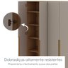 Guarda-roupa Casal 6 Portas 2,30m Aura Yescasa - 5
