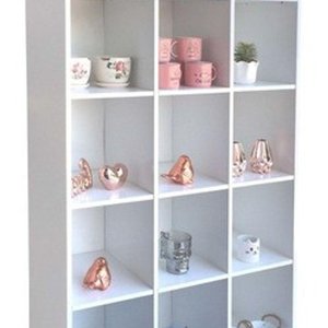 Expositor de Roupas Provador Arara Magia 9 Peças Branco