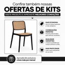Ver mais imagens de Cadeira Lia em Polipropileno com Proteção UV para Sala de Jantar Preto Caramelo